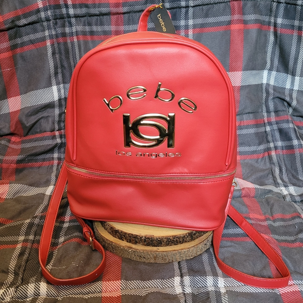 BEBE Red Kayla Backpack 🎒